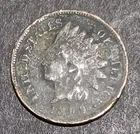 1889 Indian Head Cent Penny Antique U.S.A. One Cent Rough Tough Coin