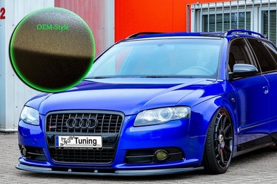Spoiler Frontspoiler Version 2 aus ABS für Audi A4 + S4 B7 mit S-Line OEM Optik