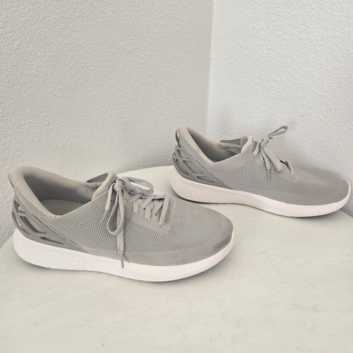 Scarpe da ginnastica Kizik uomo taglia 13 LARGHE Atene grigio ardesia stringate mani libere - Foto 5 di 11