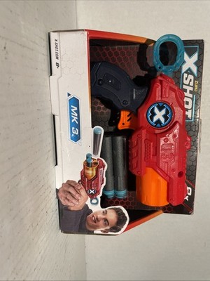 ZURU X-Shot Excel Double Reflex 6 Foam Dart Blaster with 8 Dart New
