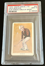 1979 VENORLANDUS, LTD.  JACK NICKLAUS #22 PSA 9 OUR HEROES WRLD. OF SPORT