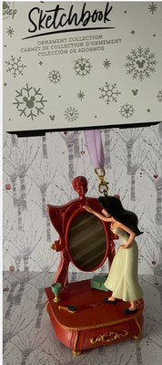 Disney Skizzenbuch Weihnachtsschmuck - Ursula als Vanessa die kleine Meerjungfrau - NEU