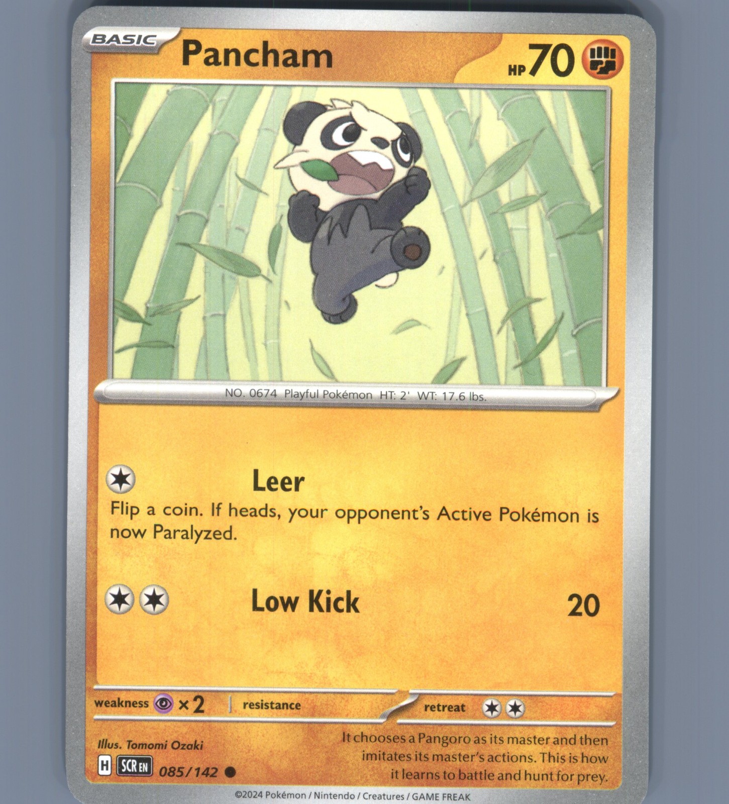 Pancham Common SV07: Stellar Crown 085/142 NM English