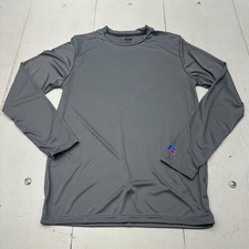 Russell Athletic Dark Grey Performance Long Sleeve Athletic T Shirt Men's Size M