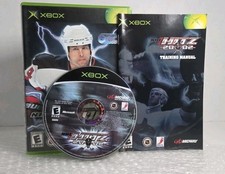 NHL Hitz 2002 Microsoft Xbox 2001 Complete In Box CIB Tested Midway Cleaned OEM