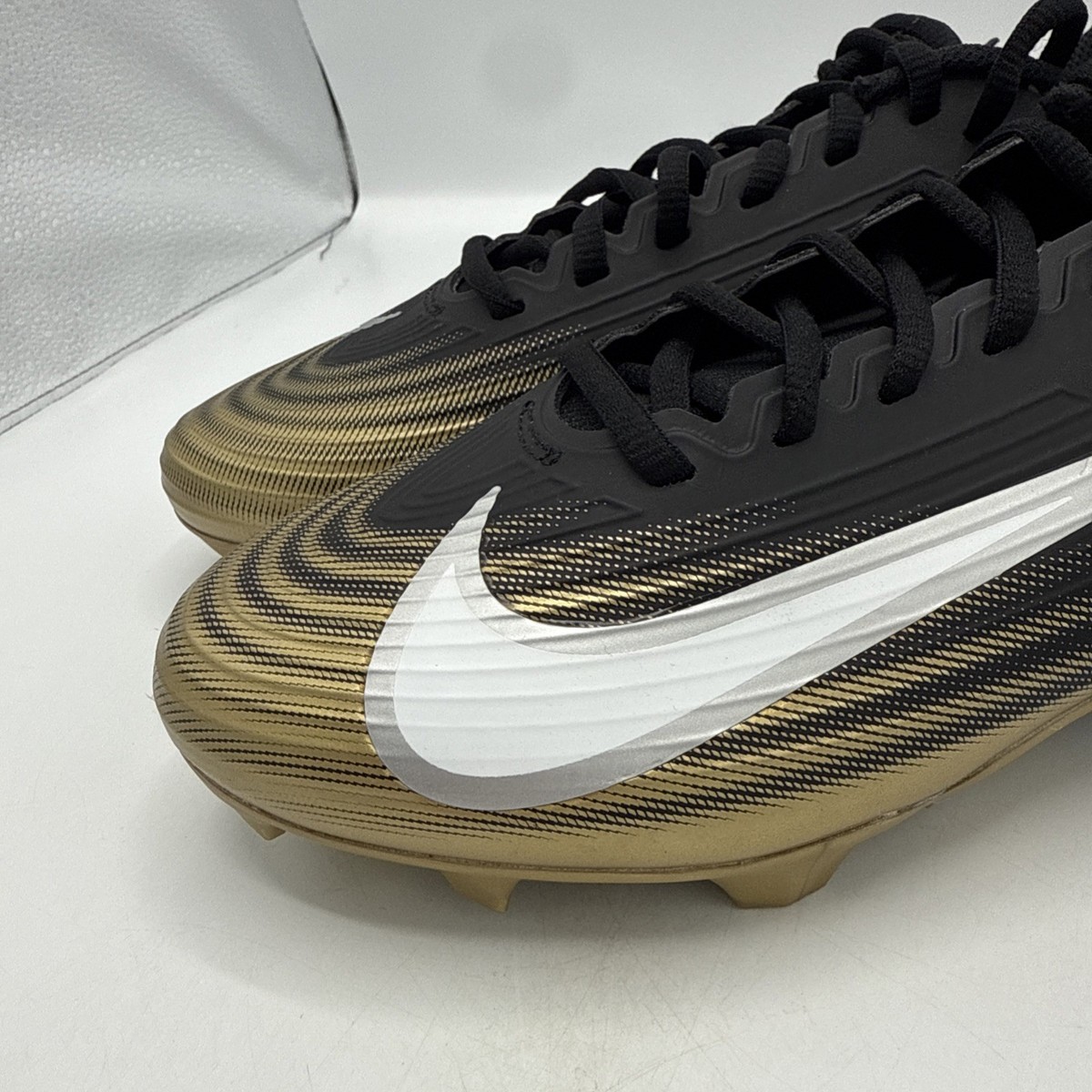 Size 8.5 Nike Vapor Speed 3 Football Shoes Cleats Black Gold FB3303-003 Men\'s Nike Vapor Speed 3 Men main image 3