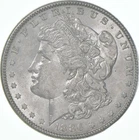 AU+ 1886 (P) Morgan Silver Dollar (1 coin) *3241