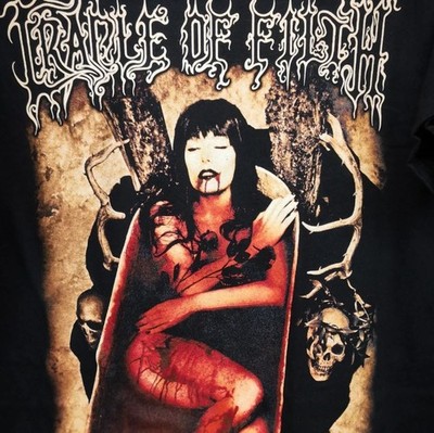 Cradle of filth Tour Rock band Cruelty And The Beast Albums T shirt NH24281