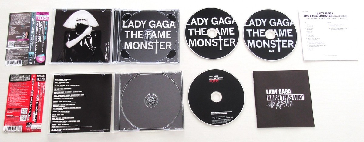 LADY GAGA CDs Chromatica ARTPOP The Fame THE FAME MONSTER set of