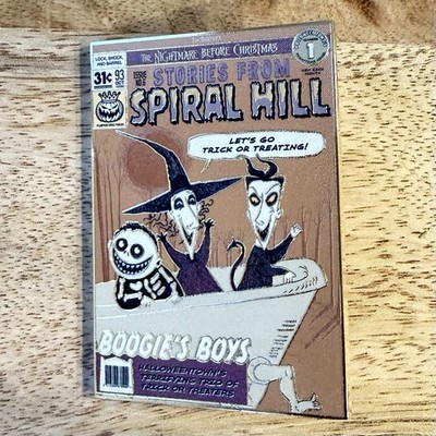 Boogie s Boys 2026 PALM NBC Tales From Halloween Town Mystery Jumbo Pin