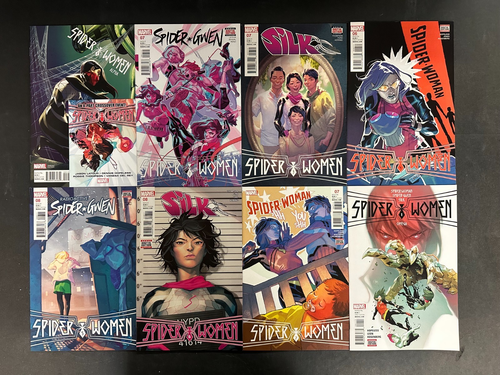 Spider-Gwen (2015) casi nuevo #0-34 + anual + juego cruzado de 8 piezas Spider-Women - Imagen 6 de 6