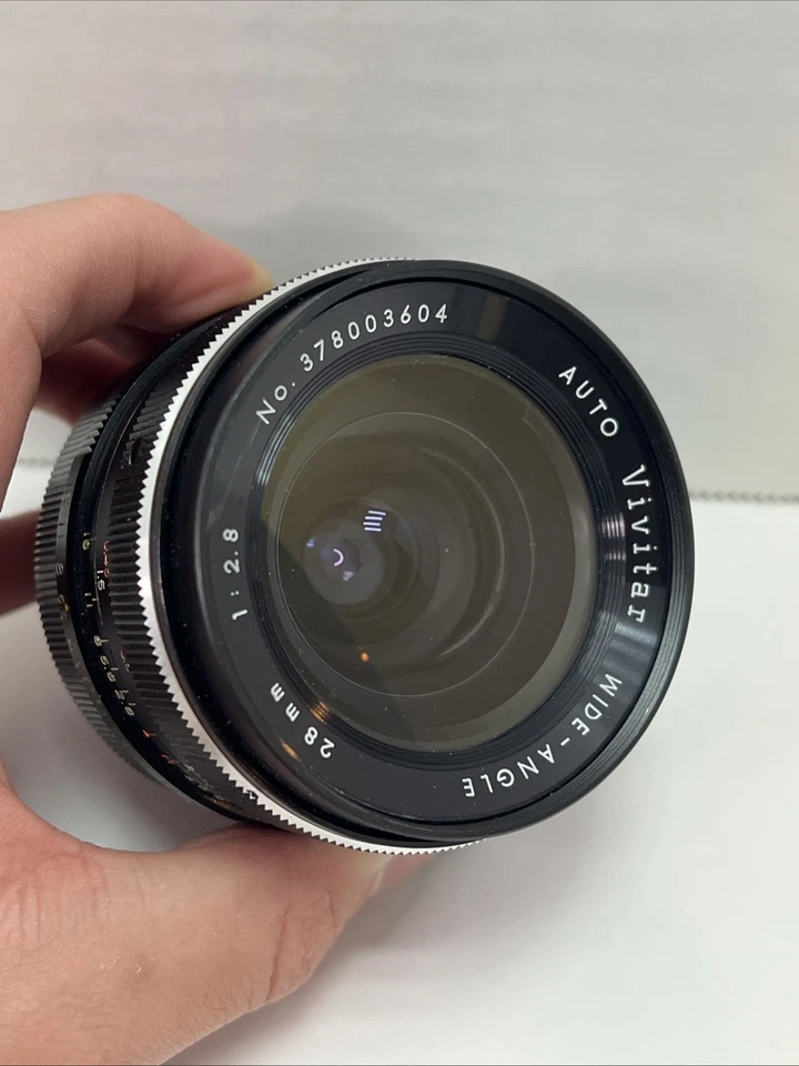 Vivitar Wide Angle 28mm F2.8 nikon NI Mount - Image 3 of 4