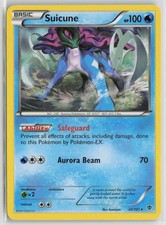 Suicune 20/101 Rare Plasma Blast Pokemon Lightly Played