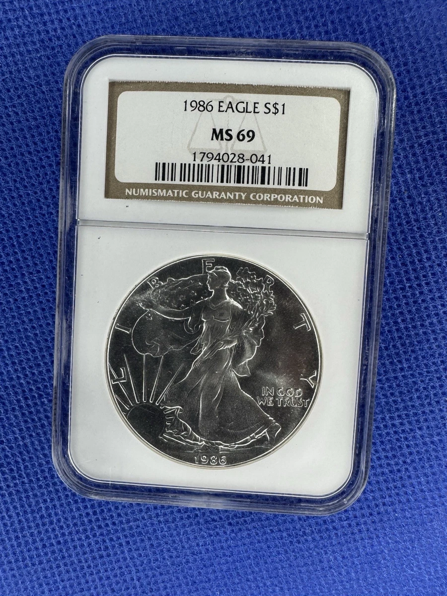 1986 American Eagle NGC Silver Bullion Coins for sale | eBay