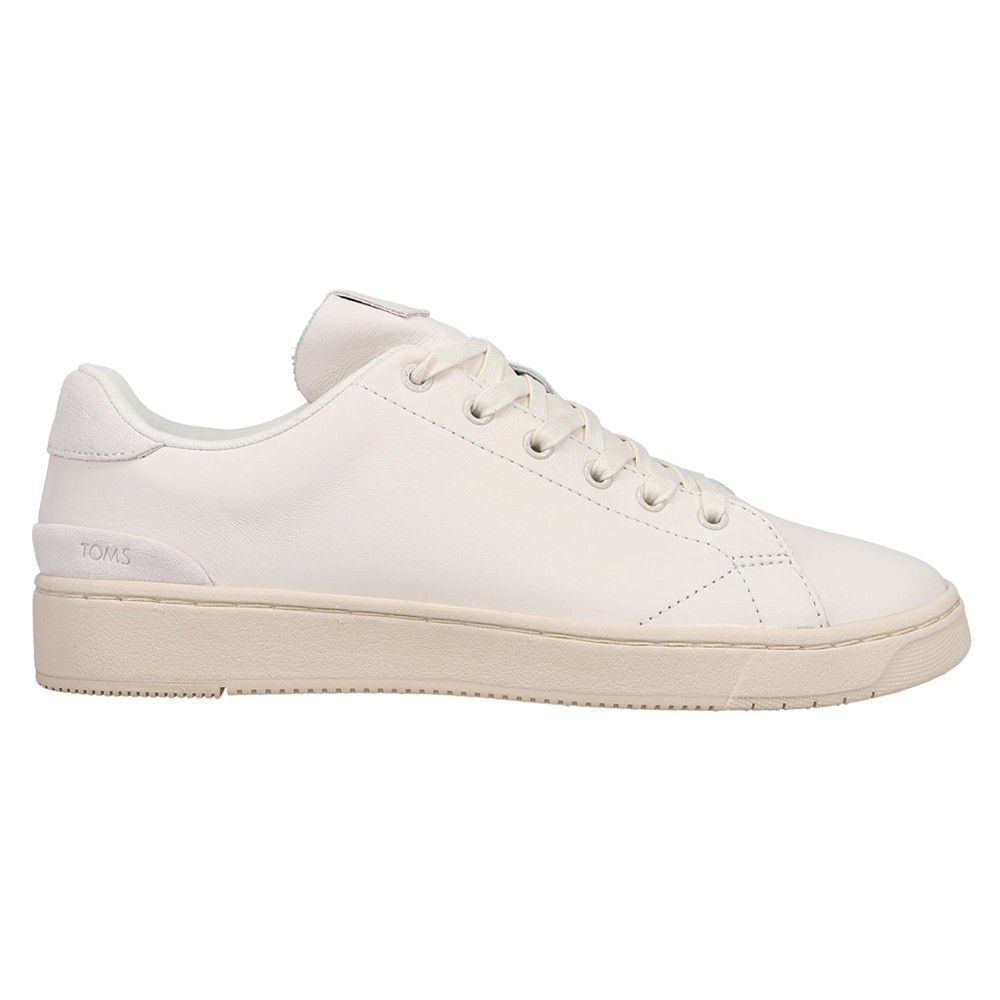 SAOLA Scarpe casual TOMS Trvl Lite stringate in pelle da uomo bianco sporco sneakers 10019613T 1