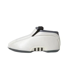 NIB Adidas Crazy 2  Zero Metallic White Basketball Shoes Men's Size 8   JS0819