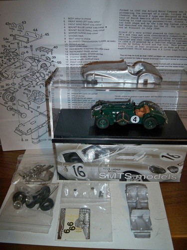 1-43 Allard Cadillac J2 Le Mans '50 Metal kit SMTS CL042 RARITY - Foto 3 di 3