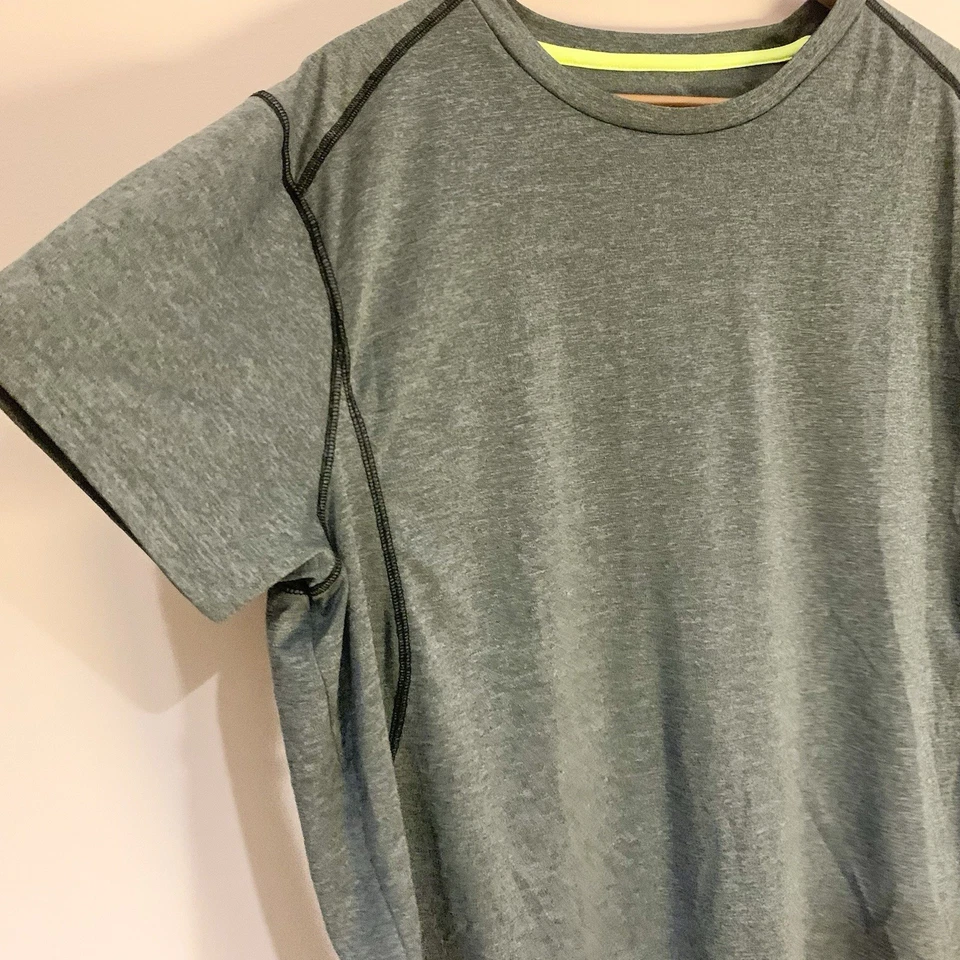Exertek Men’s Active T-shirt Performance Wicking Fabric Dark Gray XXL EUC OBO - Image 3 of 4