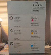 Genuine HP 410X Toner Lot of 7 CF410X CF411XC CF412XC CF413XC OEM