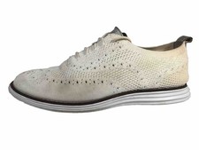 Cole Haan Original Grand Stitch Lite Womens Sz 6.5 B Shoes White Oxford Sneakers