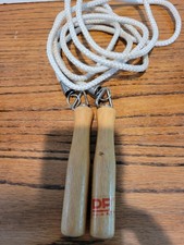 Vintage Diversified Products (DP) Jump Rope Wooden Swivel Handles
