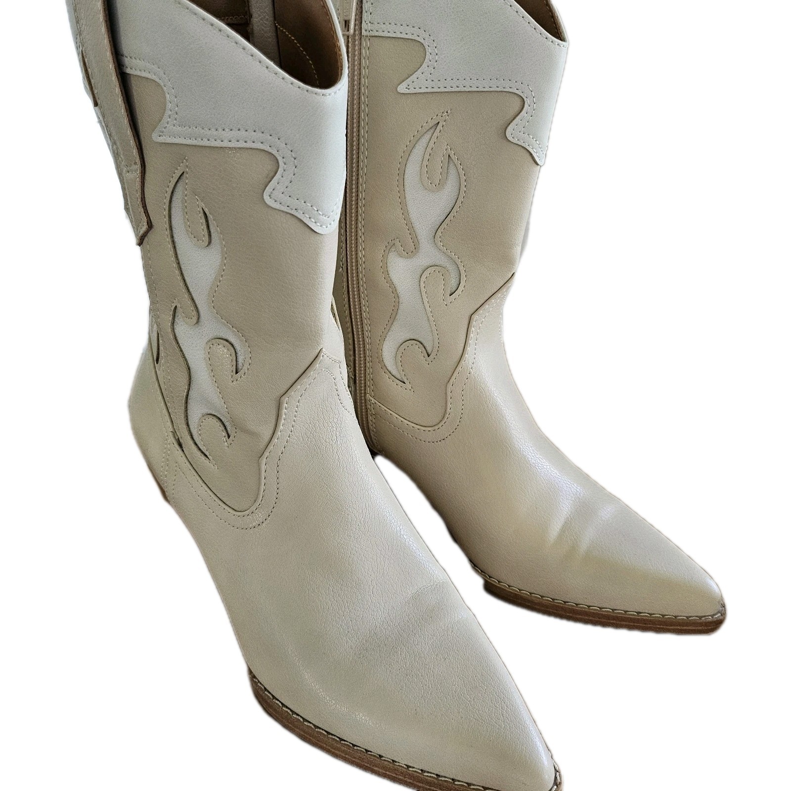 Universal Thread Women's Basic Tan Western Style … - image 1