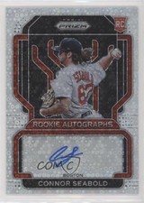 2022 Panini Prizm Rookie White Donut Circle 4/5 Connor Seabold #RA-CO Auto v9t