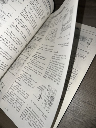 1974 DATSUN Model 620 Pickup Service Workshop Manual Nissan Motor Japan OEM - Picture 15 of 16