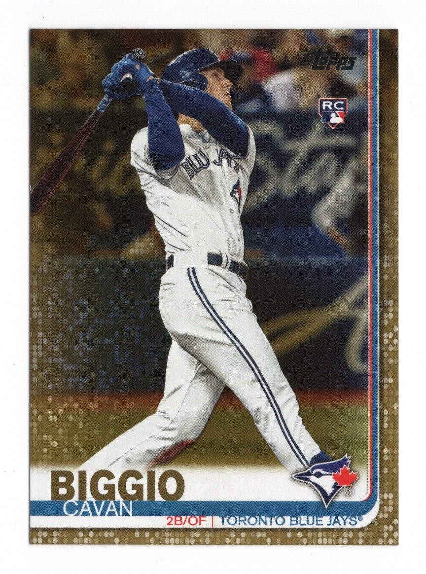 Cavan Biggio RC 2019 Topps Update #US39 Gold Parallel /2019 Toronto Blue Jays NM