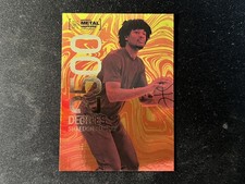 2022 Skybox Metal Universe Champions 2500 Grad Goldfolie Shaedon Sharpe #D-2