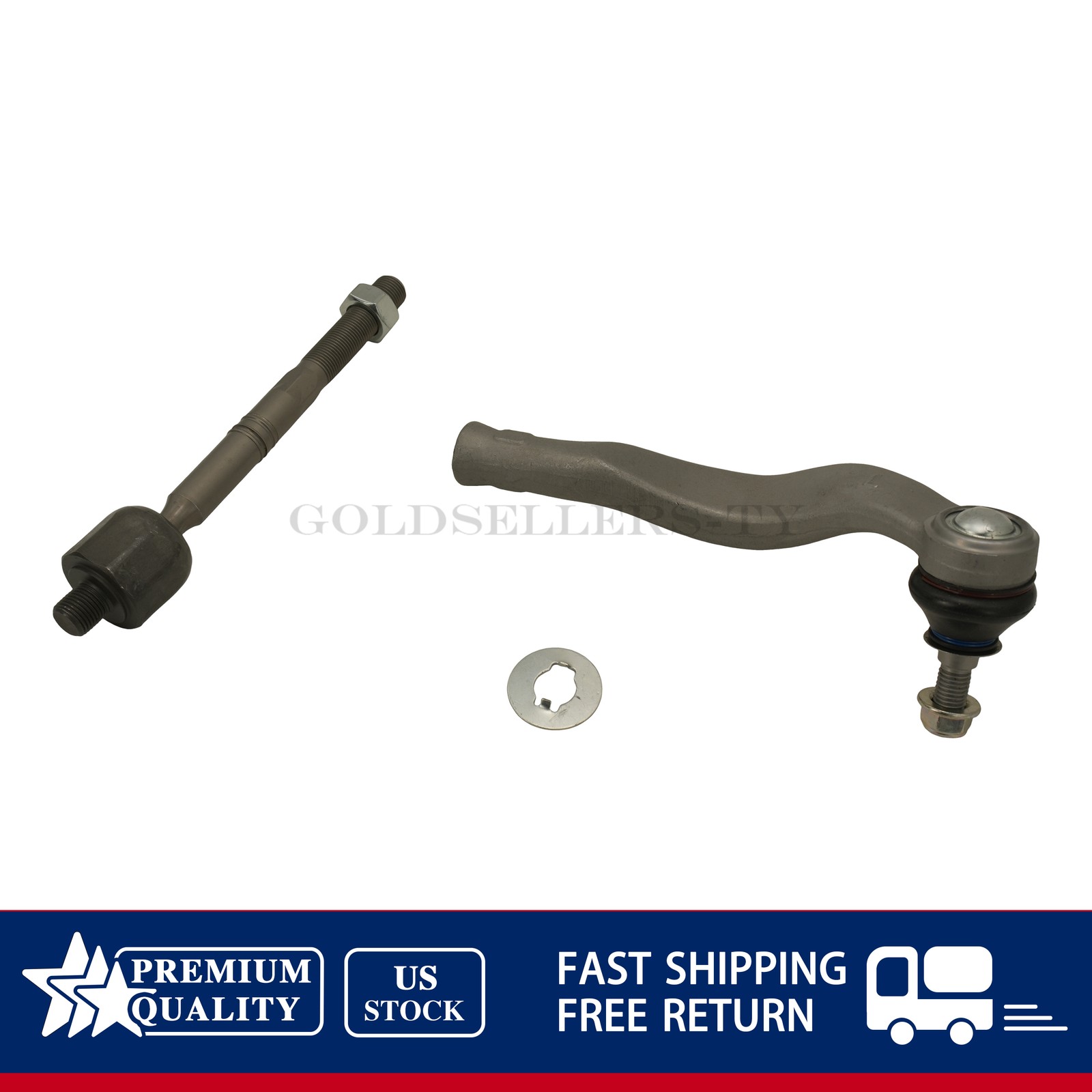 NEW For 2019-2023 Maserati Levante 673007161 Left Inner Tie Rod Ball Joint