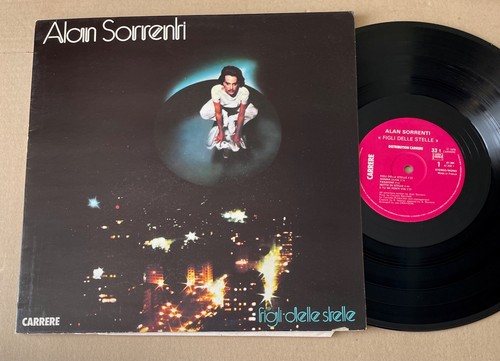 Alan SORRENTI Figli delle stelle FRANCE Original Gatefold LP CARRERE (1977) EX