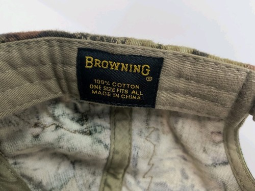Neu mit Etikett Browning Mossy Oak Kugelkappe Used-Look hellbraun und Camouflage verstellbar - Bild 6 von 6