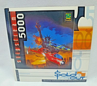 Slipstream 5000 Soldout Edition MS-DOS/WIN 95-98 PC CD-ROM in paper sleeve New
