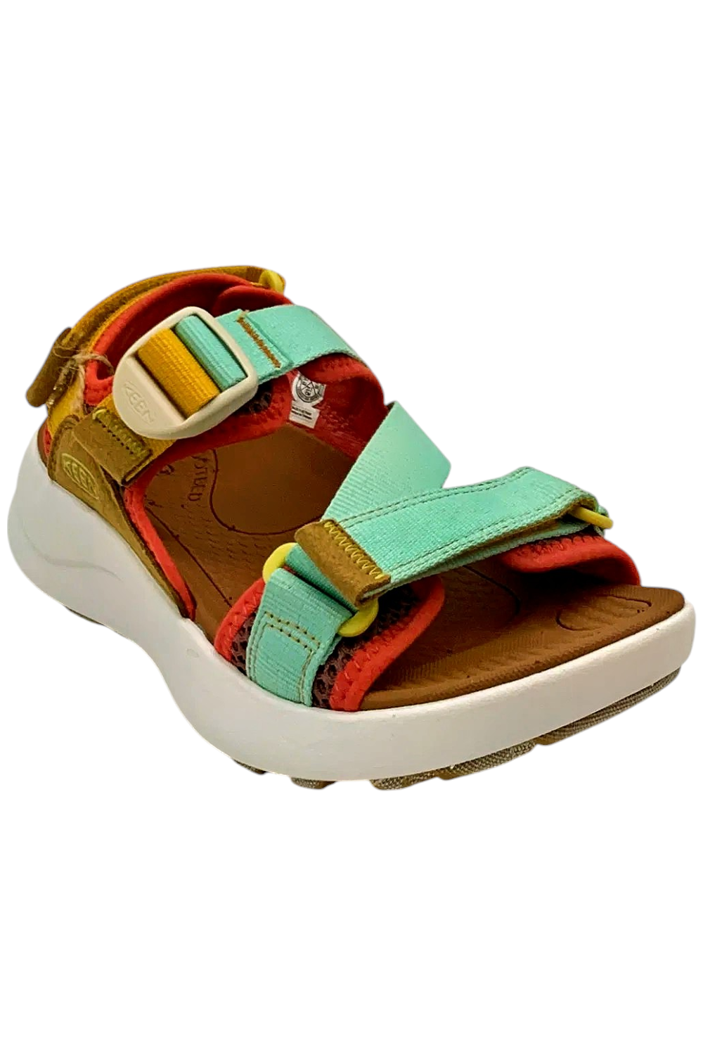 Sandali sportivi donna KEEN con cinturino posteriore Elle Gldn giallo lichn