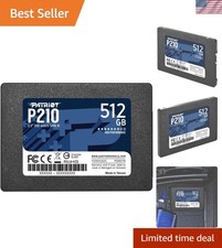 Faster Performance with Patriot P210 512GB SATA III Solid State Drive