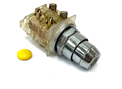 SQUARE D CLASS 9001 TYPE KA-1 & KA-2 KEY SELECTOR SWITCH PILOT DUTY *NO KEY*