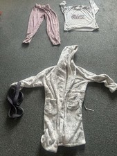 Disney Bambi Pyjamas 8-10 + thumper dressing gown. 