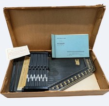 Vintage Autoharp Oscar Schmidt Style 21 Chord w/ Case Book Tested Plays