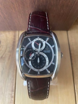 Orient WV0121EZ Excellent Working Automatic Tonneau Pre-Owned Watch from Japan