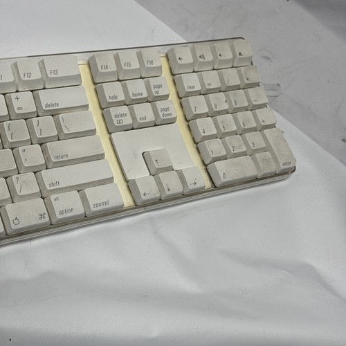 Teclado USB con cable Apple A1048 - blanco - Imagen 3 de 3