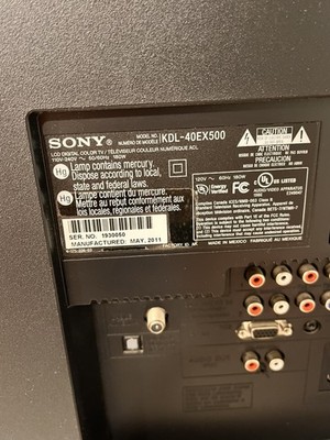 Sony Bravia KDL-40EX500 40