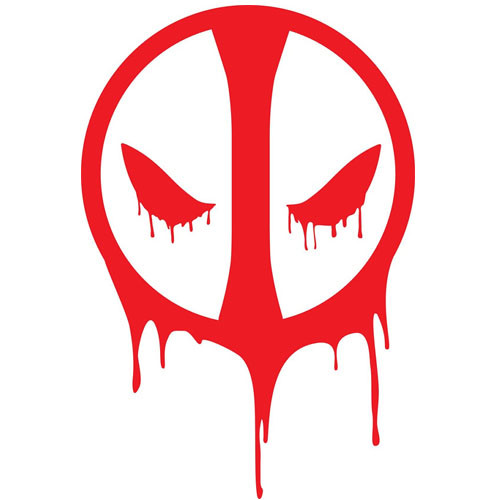 🔥 Deadpool Rot Vinyl Aufkleber - Mehrere Größen | Laptop, Auto, Handy Aufkleber - Bild 2 von 6