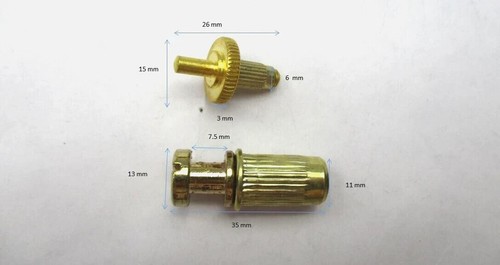 Adjustable Roller Saddle Tune-O-Matic Bridge Tailpiece for LP Les Paul SG Guitar - Picture 5 of 5