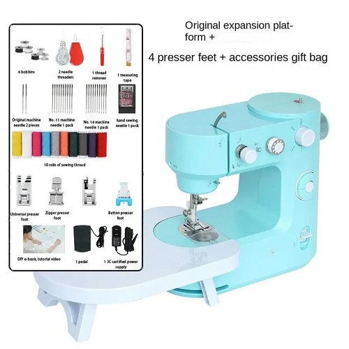 Macchina da Cucire Elettrica Domestica Multifunzione Automatica Overlock Macchina - Foto 28 di 28