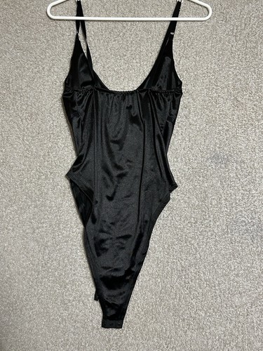 Women’s Unbranded Body Suit Size Medium Black - Picture 6 of 6
