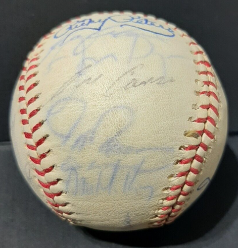 Jose Canseco Dusty Baker Carney Lansford Signed Autographed 1986 Oakland A's - Picture 4 of 10