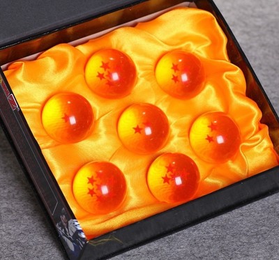ESTUCHE DRAGON BALL Z 7 BOLAS DE DRAGON PVC 40 MM