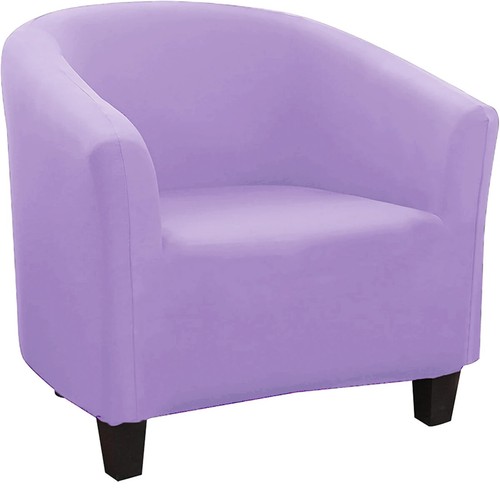 Stretch Club Chair Slipcover Spandex Barrel Chair Covers Printed Armchair Covers - Picture 25 of 36