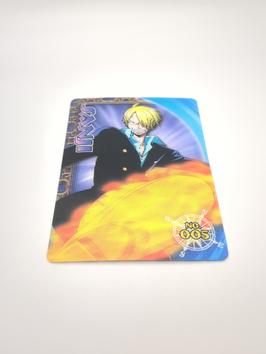 Sanji #5 One Piece 3D Card Collection Animation 10th ENSKY 2009